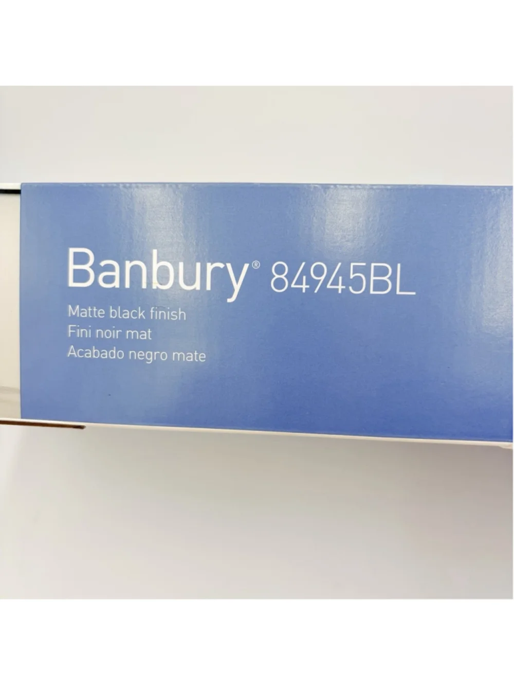 MOEN BANBURY 84945BL Bathroom Faucet Matte Black 1-Handle NEW Sealed